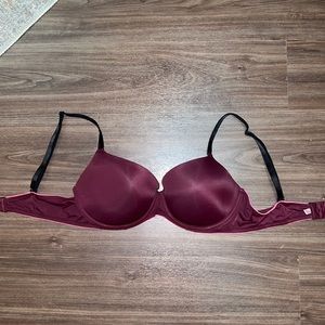 PINK by victoria secret maroon bra Size 36 D